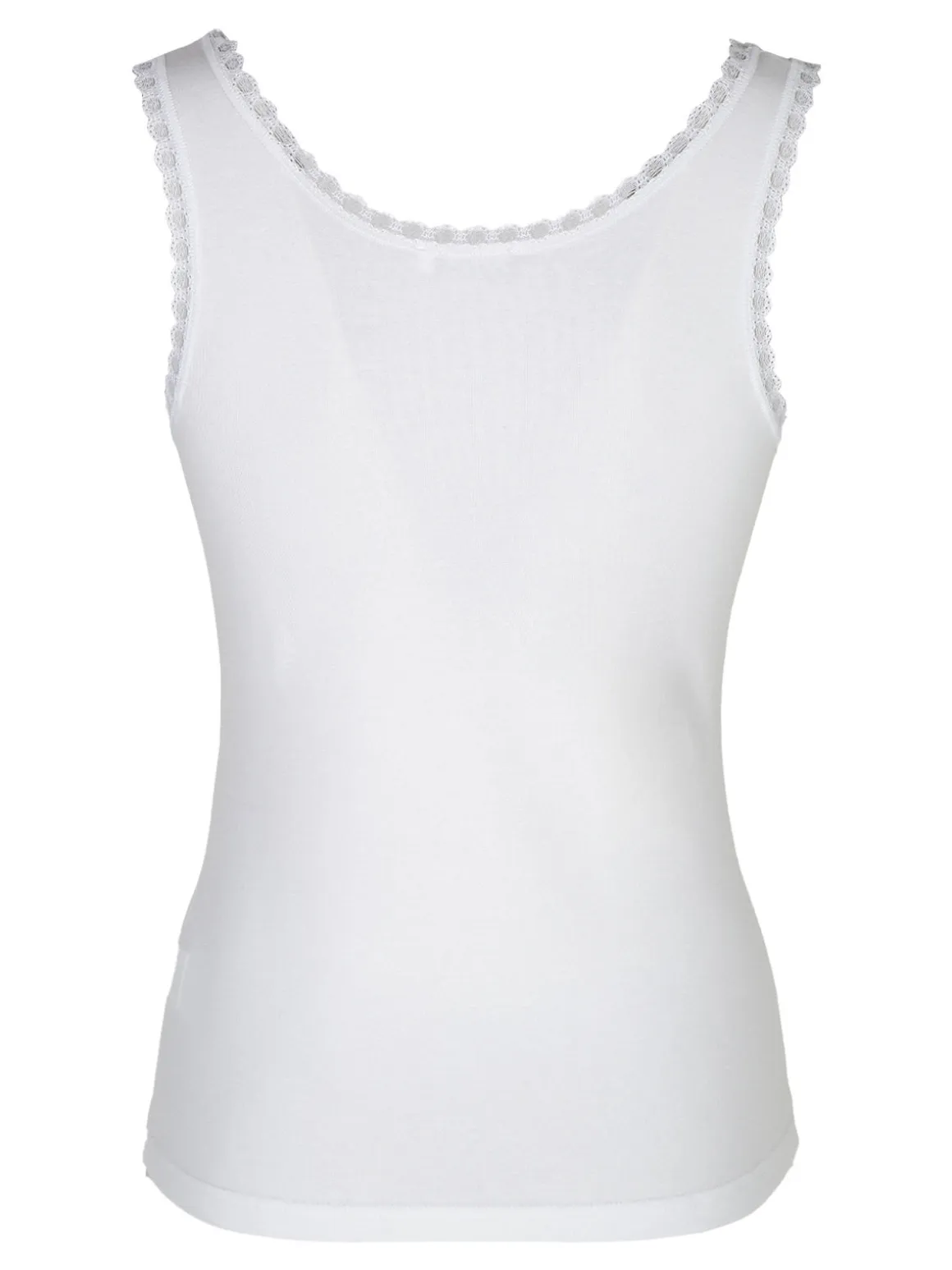 Esse Speroni Canotta donna in cotone modal con pizzo