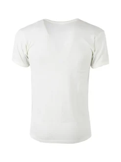 Esse Speroni Maglia intima da uomo in lana e cotone - bianco