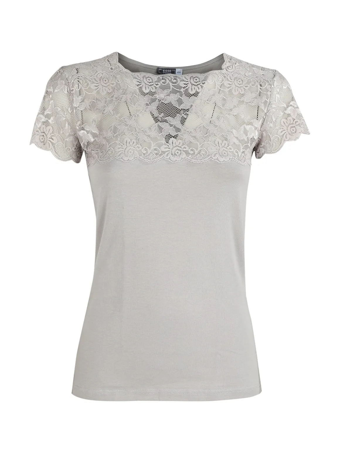Esse Speroni Maglia manica corta donna con pizzo