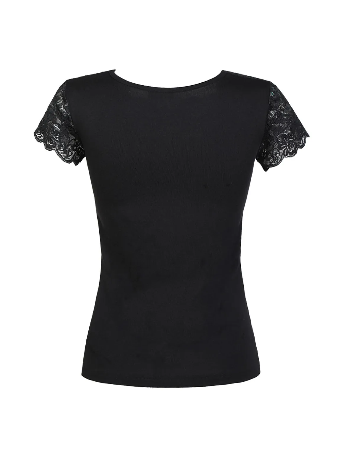 Esse Speroni Maglia manica corta donna con pizzo