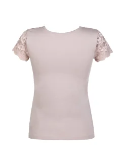 Esse Speroni Maglia manica corta donna con pizzo