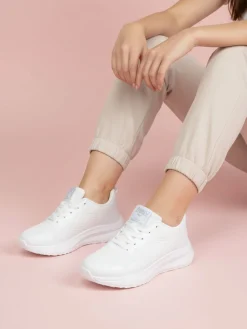 Everlast Sneakers sportive da donna stringate - bianco