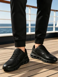 Everlast Sneakers sportive da uomo stringate - nero