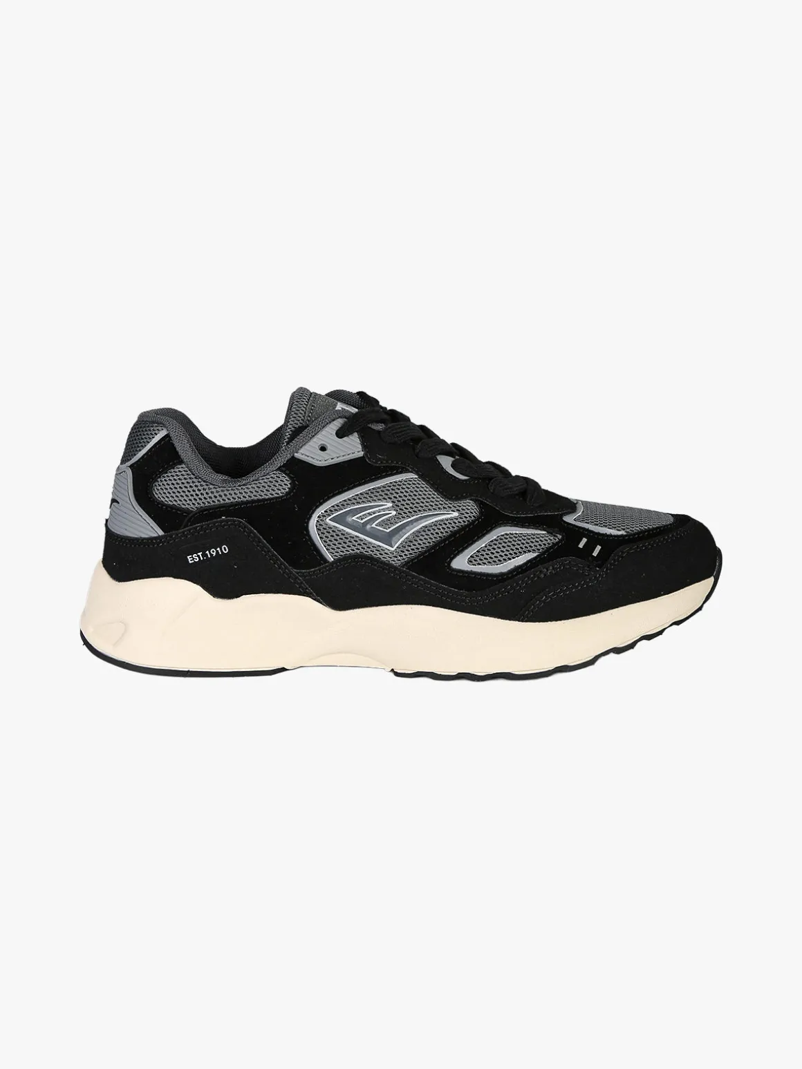 Everlast Sneakers sportive da uomo con suola alta - nero
