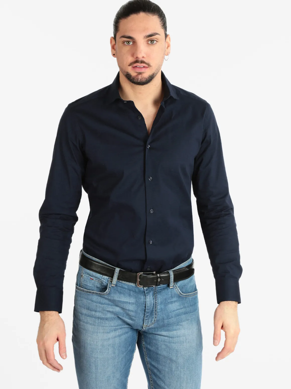 Fabio Galanti Camicia classica da uomo slim fit