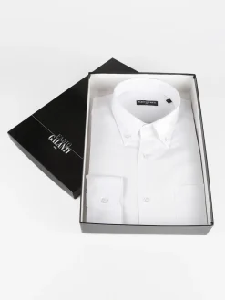 Fabio Galanti Camicia classica da uomo con taschino