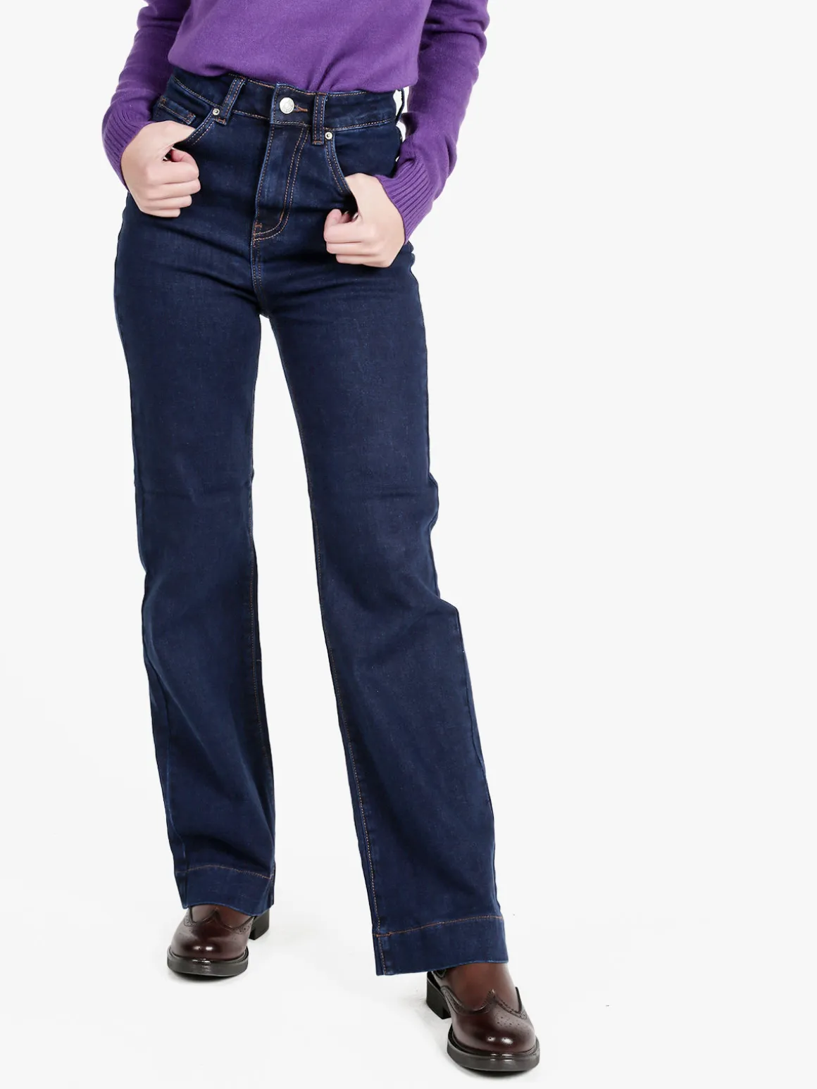 Farfallina Jeans donna a vita alta