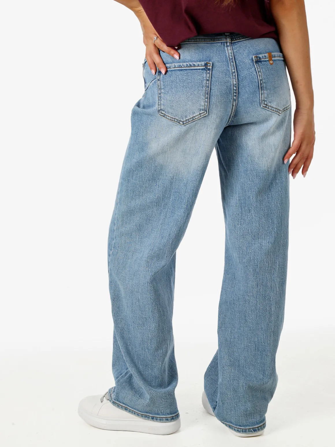 Farfallina Jeans donna baggy push up - jeans
