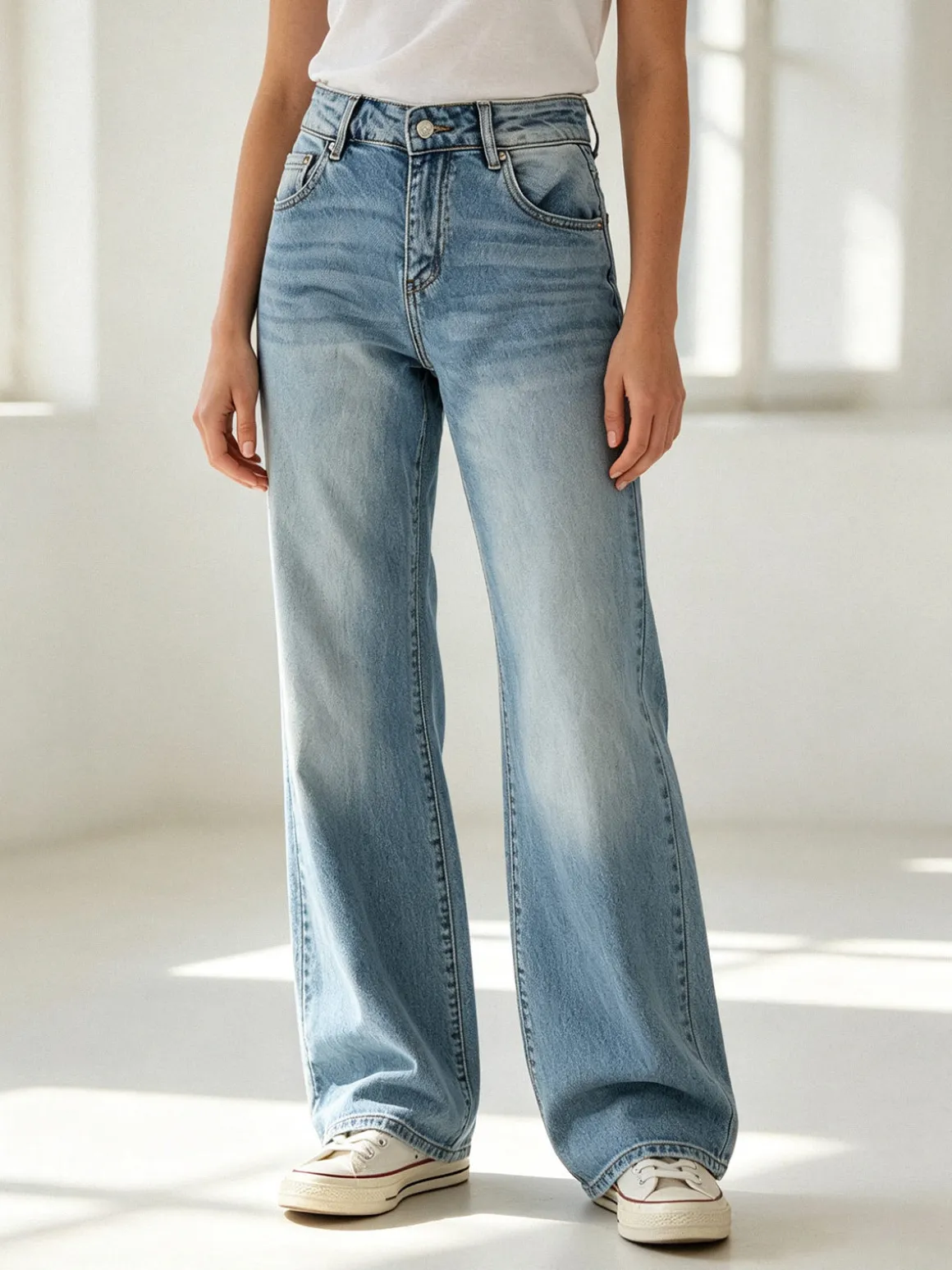 Farfallina Jeans donna baggy push up - jeans