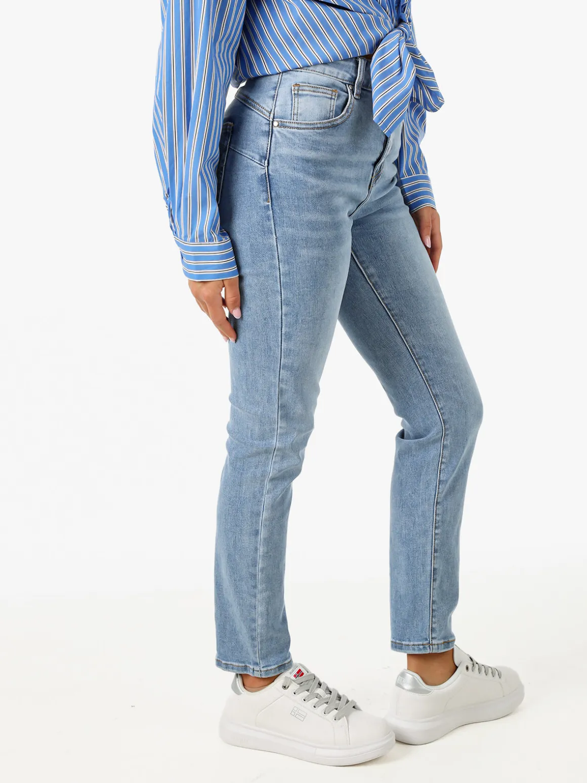 Farfallina Jeans donna regular fit push up - jeans