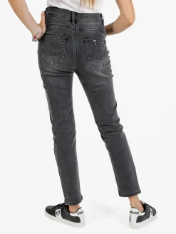 Farfallina Jeans donna regular fit push up - grigio scuro