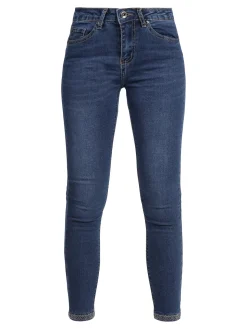 Farfallina Jeans donna skinny con strass sul finale