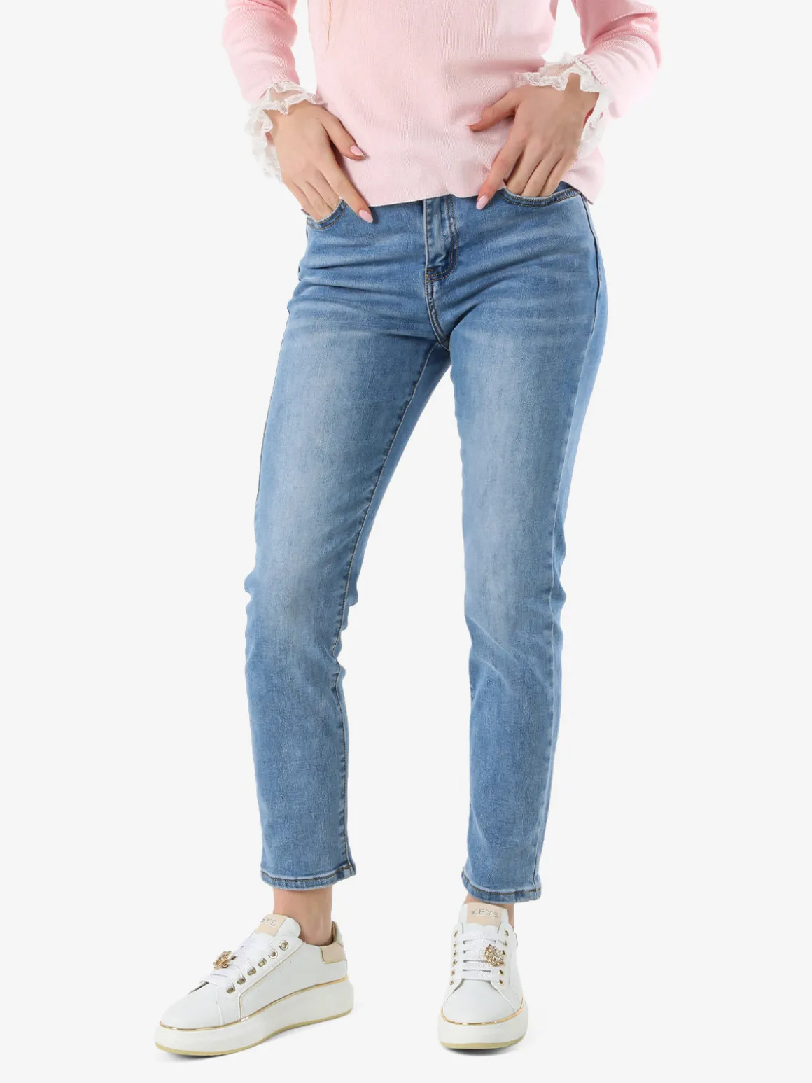 Farfallina Jeans donna slim fit push-up- jeans