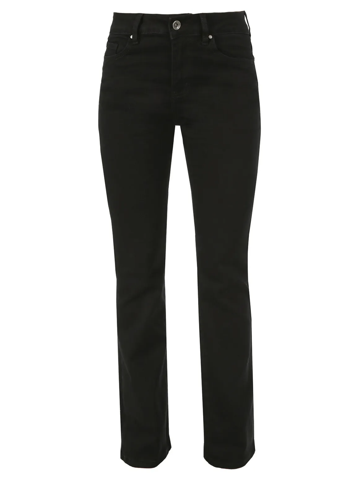 Farfallina Pantaloni donna jeans a zampa - nero