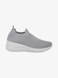 Fashion Sneakers donna slip on con zeppa