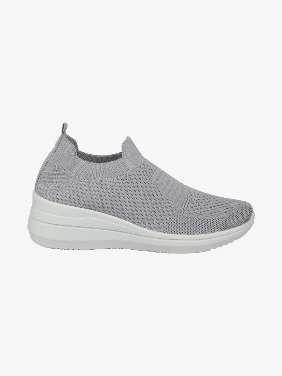 Fashion Sneakers donna slip on con zeppa