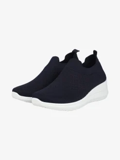 Fashion Sneakers donna slip on con zeppa