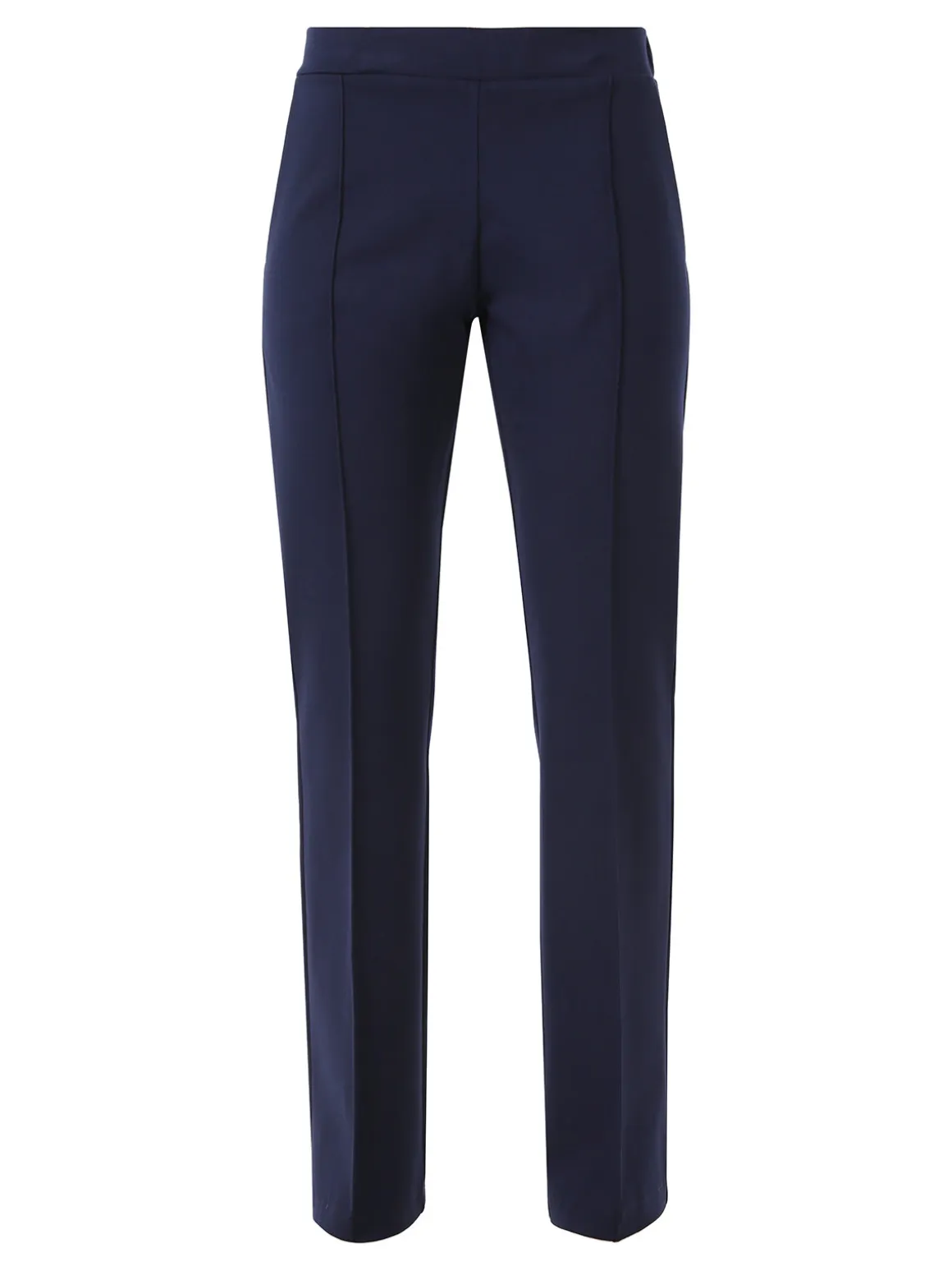 Fast Fashion Completo elegante da donna con blazer e pantaloni con finale a zampa - blu