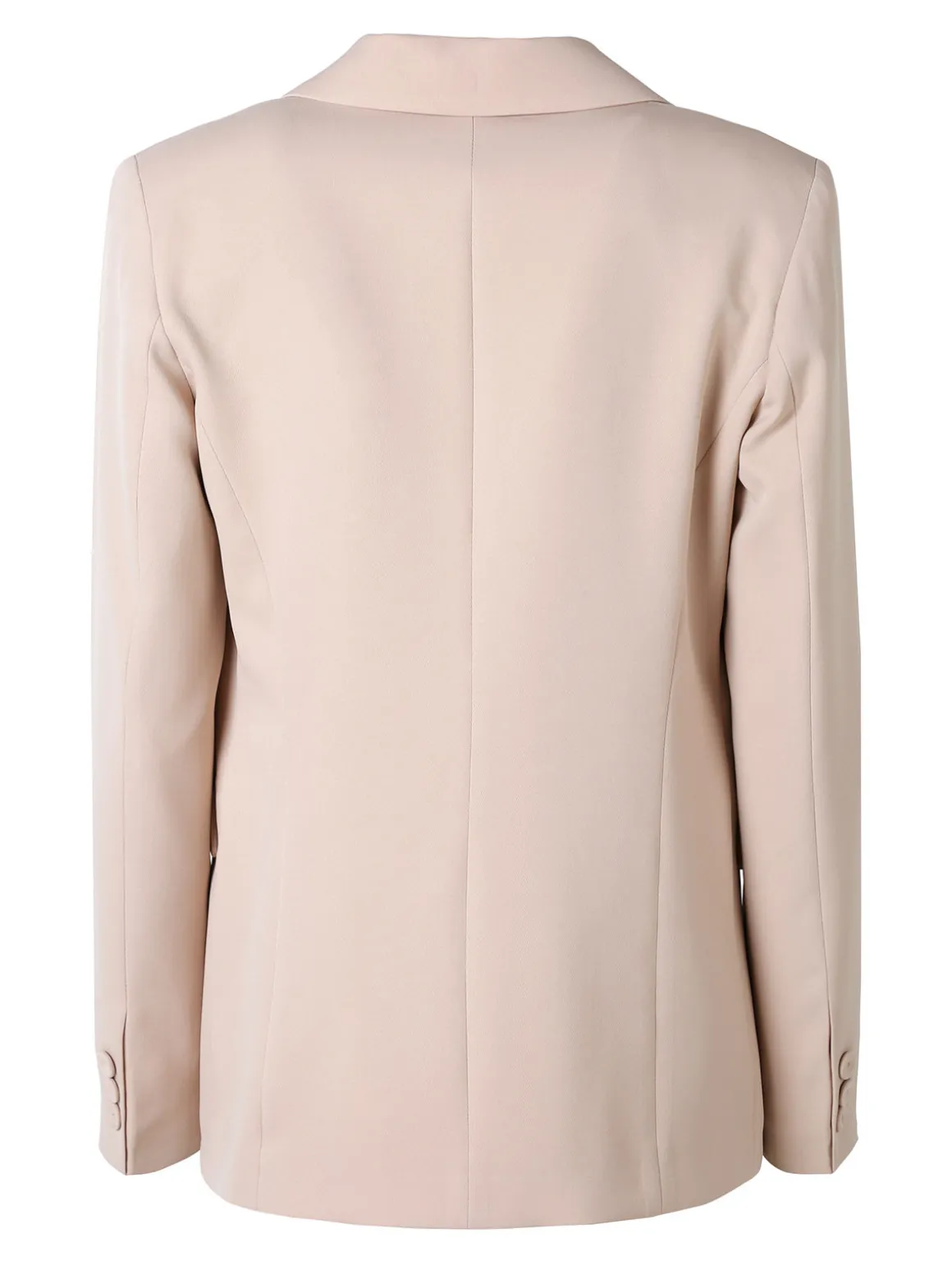Fast Fashion Completo elegante da donna con blazer e pantaloni a gamba dritta - beige