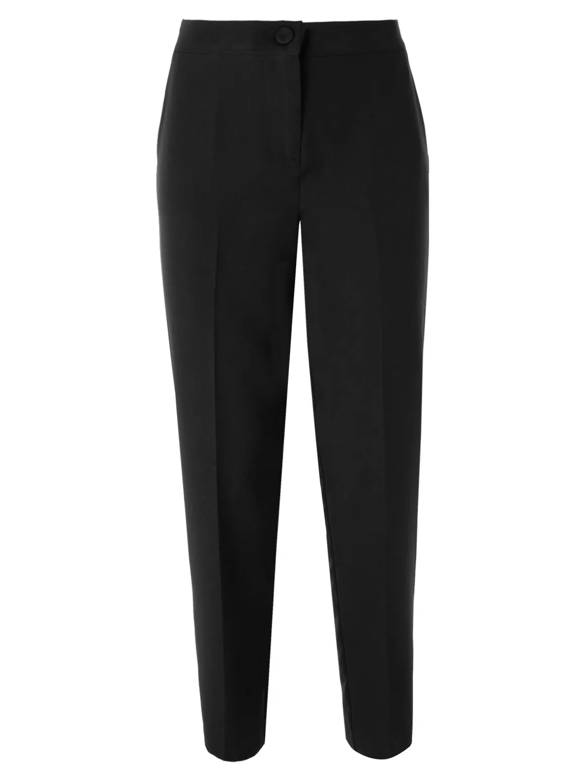Fast Fashion Completo elegante da donna con blazer e pantaloni a gamba dritta - nero