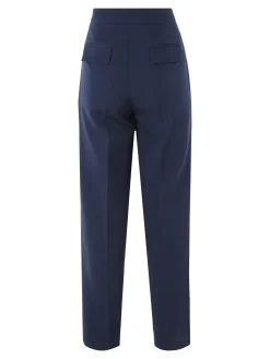Fast Fashion Completo elegante da donna con blazer e pantaloni a gamba larga - blu