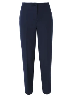 Fast Fashion Completo elegante da donna con blazer e pantaloni a gamba dritta - blu
