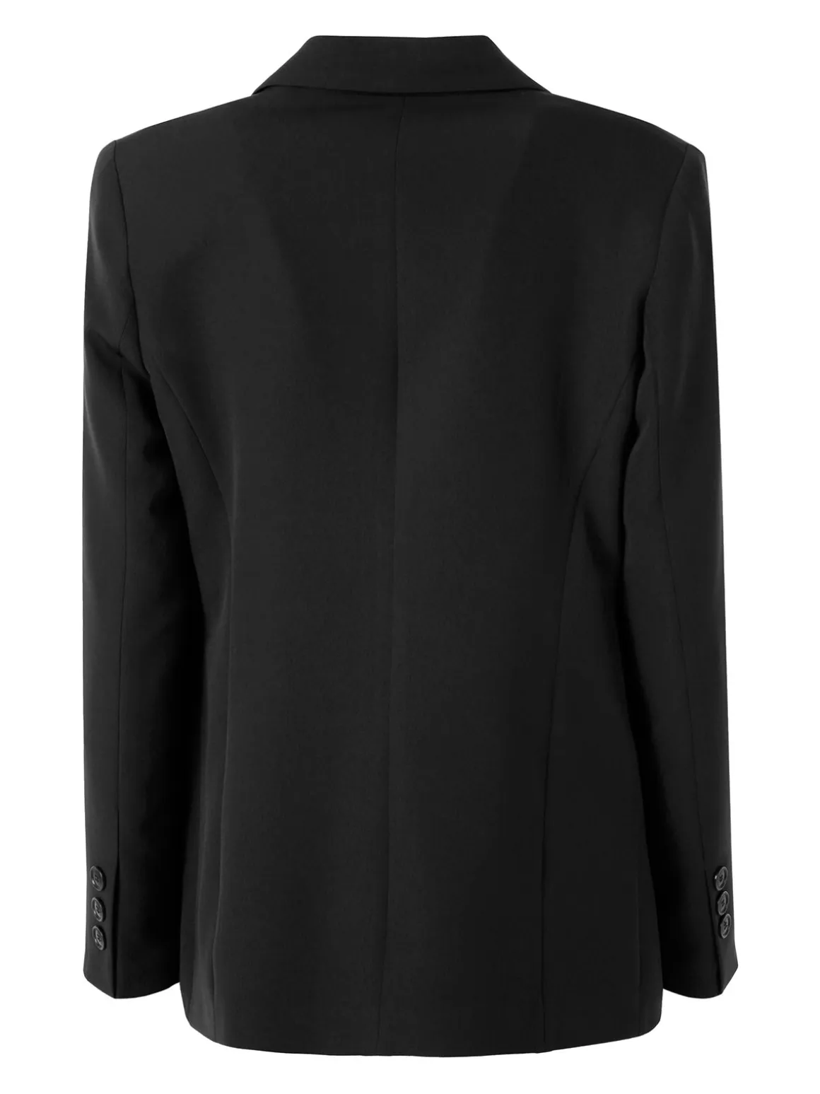 Fast Fashion Completo elegante da donna con blazer e pantaloni a gamba larga - nero