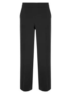 Fast Fashion Completo elegante da donna con blazer e pantaloni a gamba larga - nero