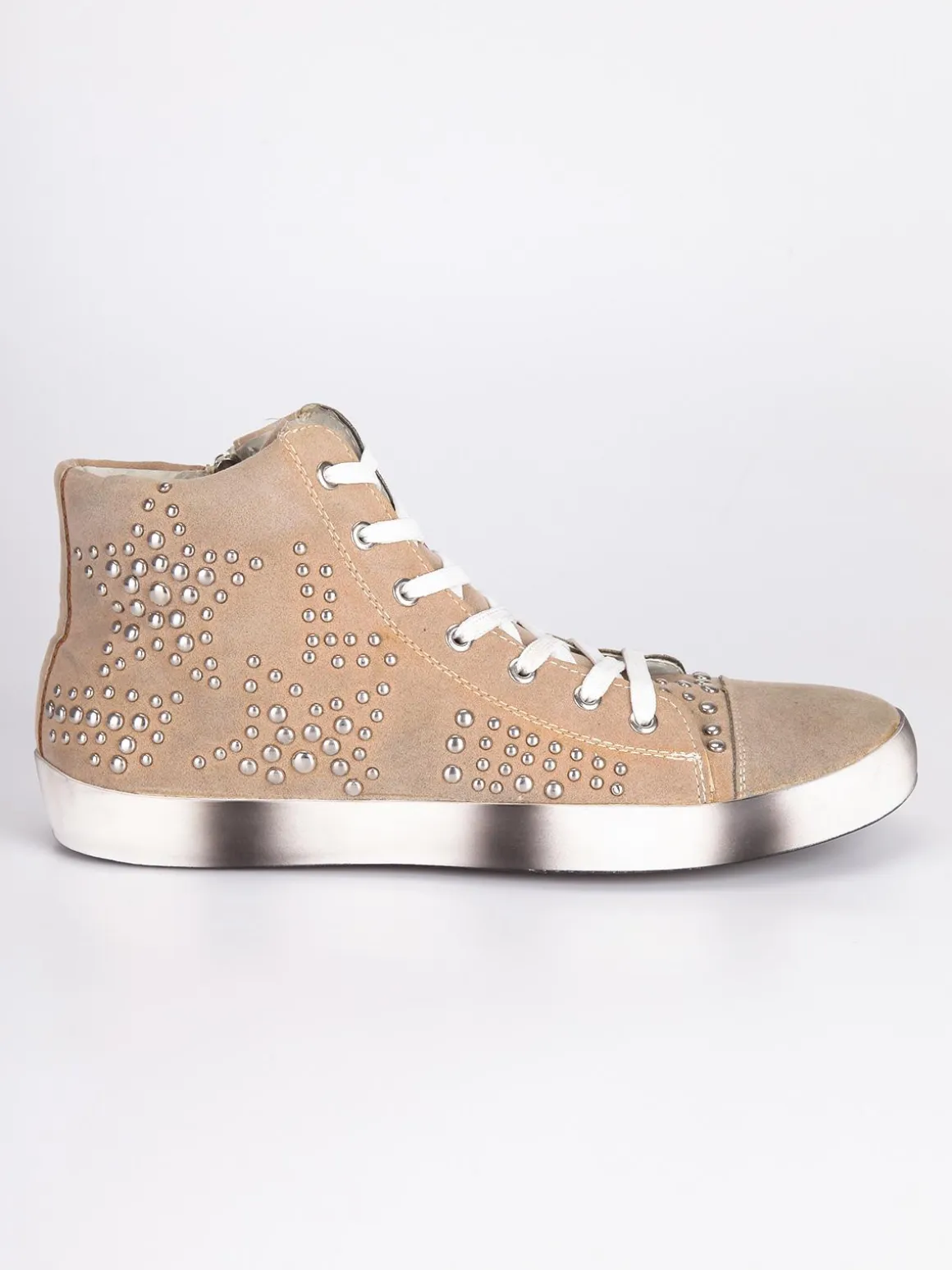 Faxter Sneakers stringate con borchie