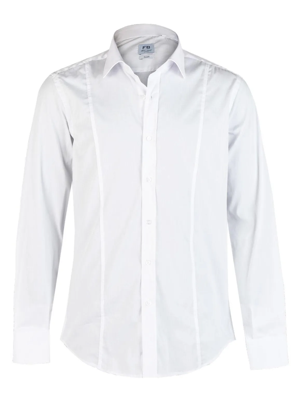 Fb Camicia slim stretch da uomo