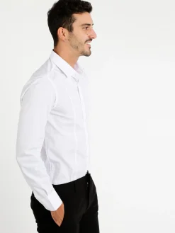 Fb Camicia slim stretch da uomo