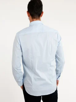 Fb Camicia slim stretch da uomo