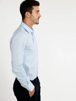 Fb Camicia slim stretch da uomo