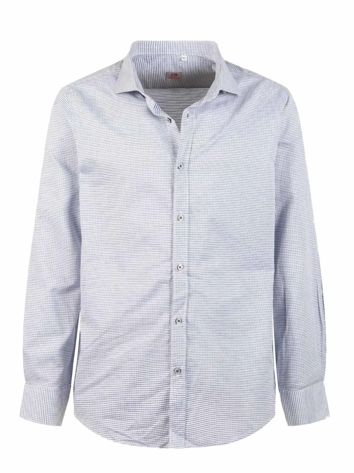 Fb Camicia uomo slim fit manica lunga