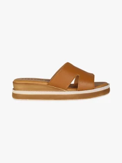 Feeling Ciabatte donna con platform - cuoio