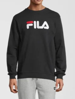 Fila Felpa girocollo unisex con scritta