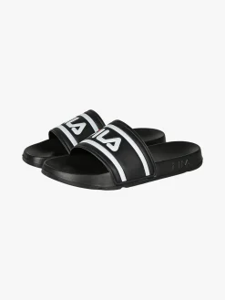 Fila MORRO BAY SLIPPER ciabatte da uomo con logo - nero