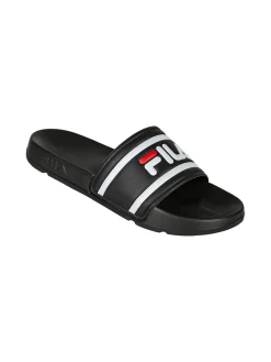 Fila MORRO BAY SLIPPER ciabatte da uomo con logo - nero