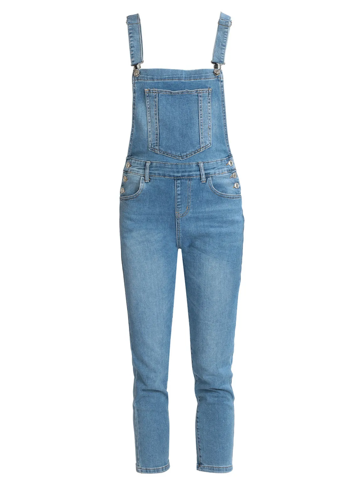 Fionina Jeans Salopette donna in jeans bolla