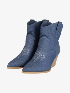 Fiori & Spine Stivaletti texani con tacco da donna