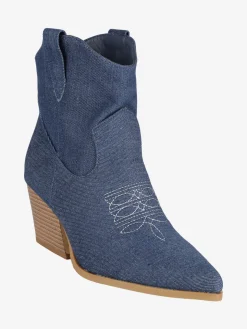 Fiori & Spine Stivaletti texani con tacco da donna