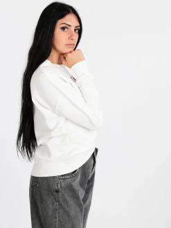 Fixdesign Felpa donna in cotone con stampa