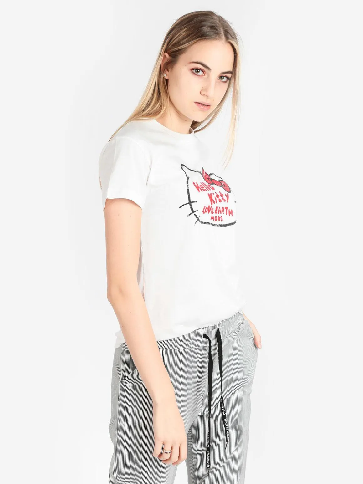 Fixdesign T-shirt donna in cotone con stampa