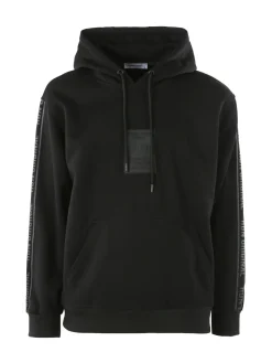 Flex Style Felpa da uomo con cappuccio - nero