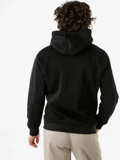 Flex Style Felpa da uomo con cappuccio - nero