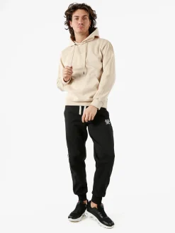 Flex Style Felpa da uomo con cappuccio - beige