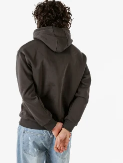 Flex Style Felpa da uomo con cappuccio - grigio scuro