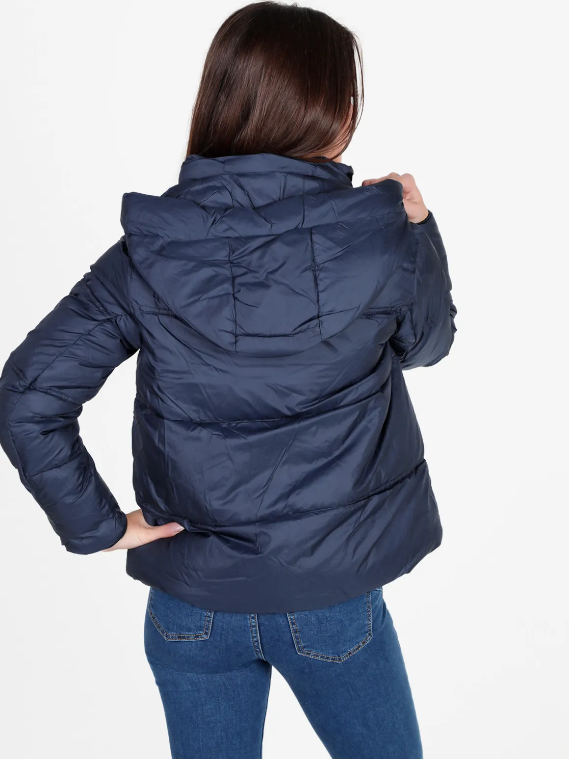 Flight Finery Giubbotto donna puffer con cappucio e zip