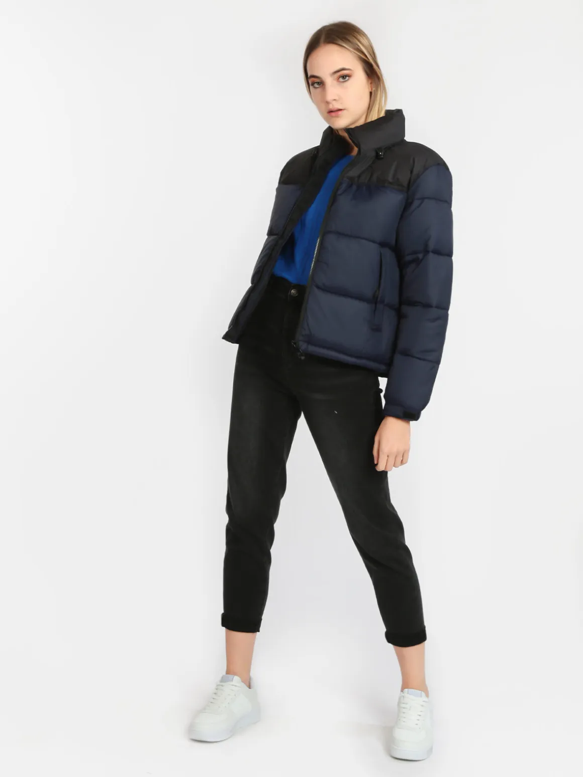 Flight Finery Giubbotto donna bicolor imbottito