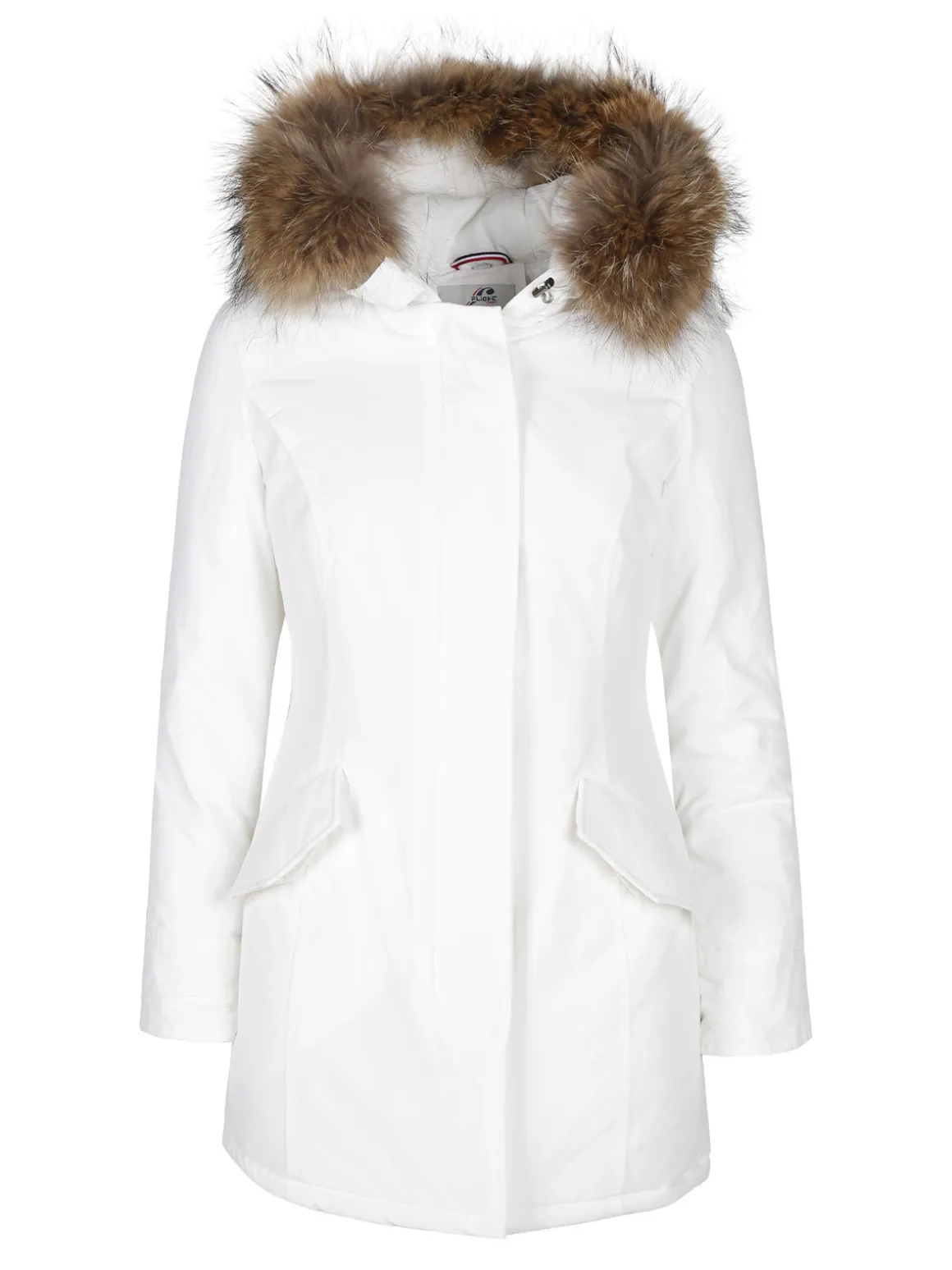 Flight Finery Giubbotto donna con cappuccio peloso
